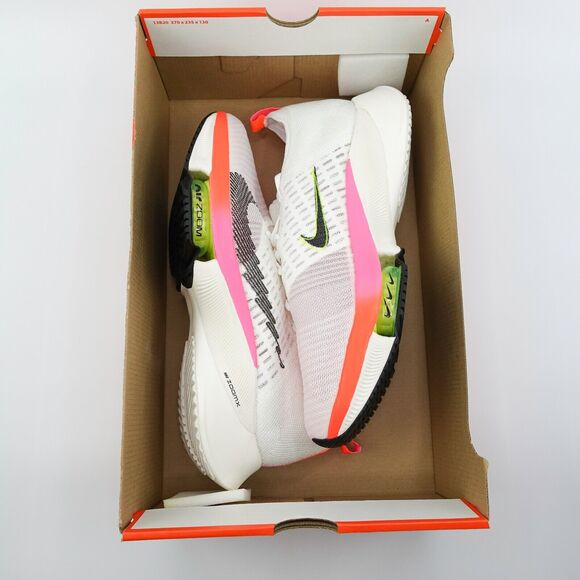 Nike Air Zoom Tempo Next% Flyknit White Washed Running Shoes DJ5430-100 Mens 15 main image 4